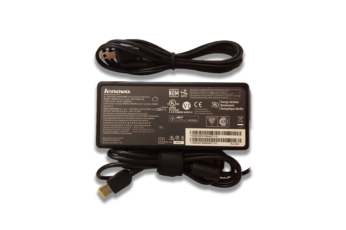 Lenovo 135W, Slim-Tip AC adapter