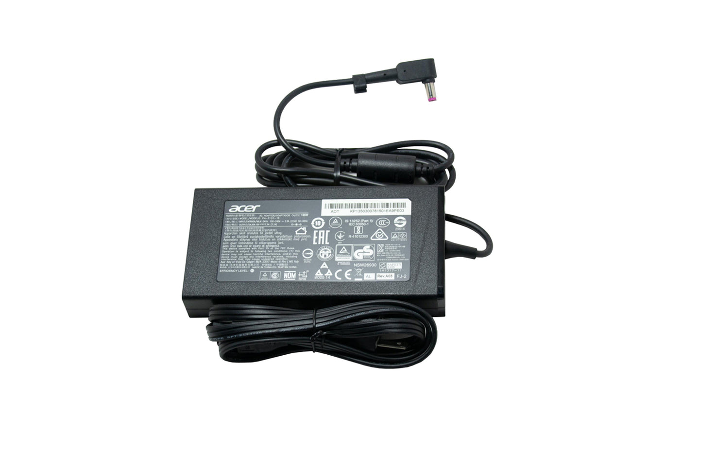 Acer 135W, 5.5/1.7 AC adapter
